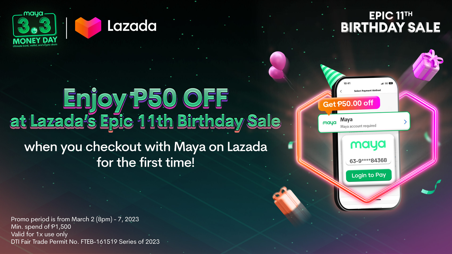 Lazada first time user clearance discount